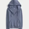 Bluza z kapturem i dekoltem w serek Bluza z kapturem i dekoltem w serek
