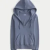 Bluza z kapturem i dekoltem w serek Bluza z kapturem i dekoltem w serek
