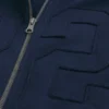 Bluza z kapturem i grafiką Boxy Zip-Up Number