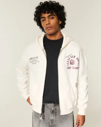 Bluza z kapturem i nadrukiem Texas A&M University