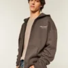 Bluza z kapturem i zamkiem błyskawicznym Boxy McLaren Graphic Bluza z kapturem i zamkiem błyskawicznym Boxy McLaren Graphic