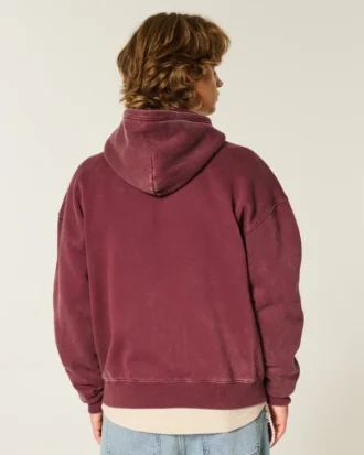 Bluza z kapturem i zamkiem błyskawicznym Boxy Zip-Up South Lake Panthers Graphic Hoodie