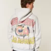 Bluza z kapturem i zamkiem błyskawicznym Club América Las Águilas Graphic Hoodie Bluza z kapturem i zamkiem błyskawicznym Club América Las Águilas Graphic Hoodie