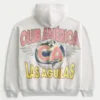 Bluza z kapturem i zamkiem błyskawicznym Club América Las Águilas Graphic Hoodie Bluza z kapturem i zamkiem błyskawicznym Club América Las Águilas Graphic Hoodie