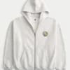 Bluza z kapturem i zamkiem błyskawicznym Club América Las Águilas Graphic Hoodie Bluza z kapturem i zamkiem błyskawicznym Club América Las Águilas Graphic Hoodie