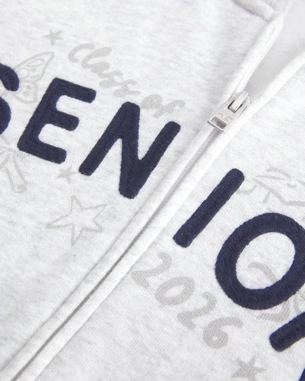 Bluza z kapturem i zamkiem błyskawicznym dla seniorów Bluza z kapturem i zamkiem błyskawicznym dla seniorów