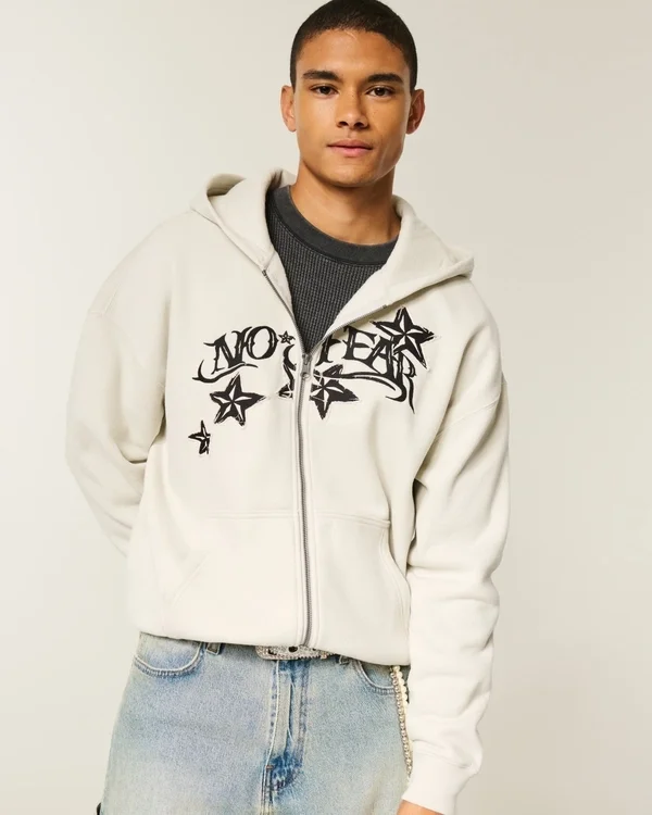 Bluza z kapturem i zamkiem błyskawicznym No Fear Graphic Bluza z kapturem i zamkiem błyskawicznym No Fear Graphic