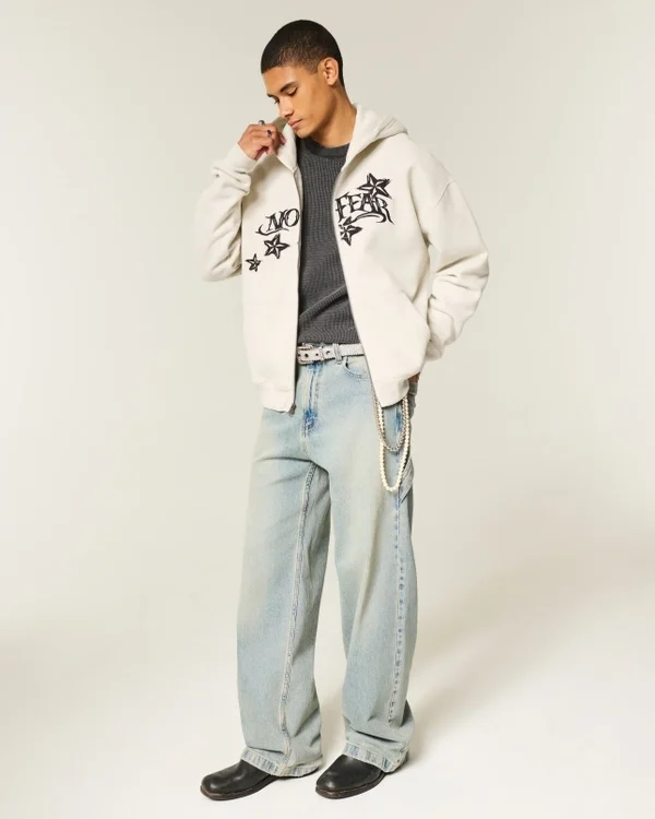 Bluza z kapturem i zamkiem błyskawicznym No Fear Graphic Bluza z kapturem i zamkiem błyskawicznym No Fear Graphic