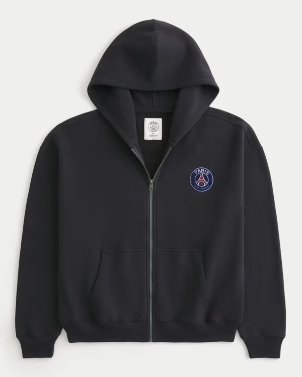 Bluza z kapturem i zamkiem błyskawicznym Paris Saint-Germain F.C. Graphic Bluza z kapturem i zamkiem błyskawicznym Paris Saint-Germain F.C. Graphic