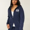 Bluza z kapturem i zamkiem błyskawicznym Senior ’26 Graphic Hoodie Bluza z kapturem i zamkiem błyskawicznym Senior ’26 Graphic Hoodie