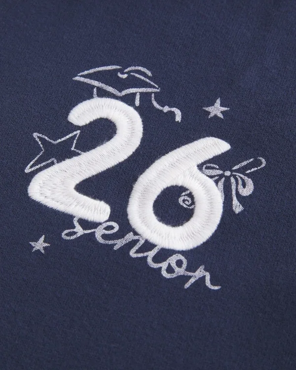 Bluza z kapturem i zamkiem błyskawicznym Senior ’26 Graphic Hoodie Bluza z kapturem i zamkiem błyskawicznym Senior ’26 Graphic Hoodie