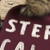 Bluza z kapturem i zamkiem błyskawicznym, z grafiką logo i wykończeniem ze sztucznego futra Bluza z kapturem i zamkiem błyskawicznym, z grafiką logo i wykończeniem ze sztucznego futra