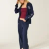 Bluza z kapturem i zamkiem błyskawicznym z logo Bluza z kapturem i zamkiem błyskawicznym z logo