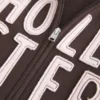 Bluza z kapturem i zamkiem błyskawicznym z logo Bluza z kapturem i zamkiem błyskawicznym z logo
