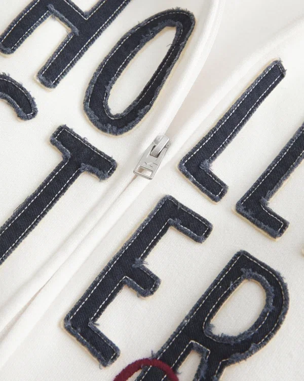 Bluza z kapturem i zamkiem błyskawicznym z logo Bluza z kapturem i zamkiem błyskawicznym z logo