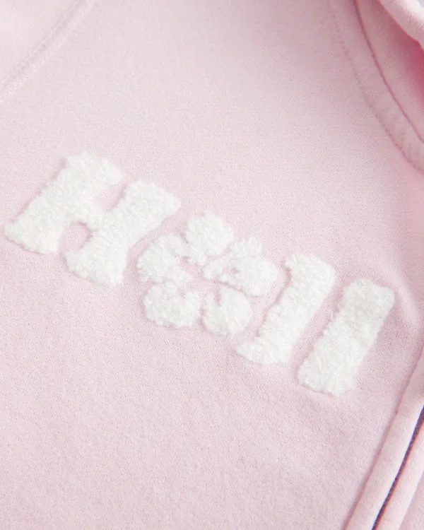 Bluza z kapturem i zamkiem błyskawicznym z logo Chenille Bluza z kapturem i zamkiem błyskawicznym z logo Chenille