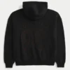 Bluza z kapturem i zamkiem błyskawicznym z nadrukiem Good Luck Bluza z kapturem i zamkiem błyskawicznym z nadrukiem Good Luck