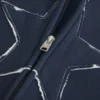 Bluza z kapturem i zamkiem błyskawicznym z nadrukiem gwiazdy Bluza z kapturem i zamkiem błyskawicznym z nadrukiem gwiazdy