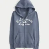 Bluza z kapturem i zamkiem błyskawicznym, z podszewką w kratkę i nadrukiem logo Bluza z kapturem i zamkiem błyskawicznym, z podszewką w kratkę i nadrukiem logo