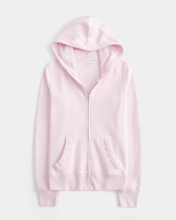 Bluza z kapturem i zamkiem błyskawicznym z wykończeniem ze sztucznego futra Bluza z kapturem i zamkiem błyskawicznym z wykończeniem ze sztucznego futra