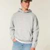 Bluza z kapturem o prostym kroju Bluza z kapturem o prostym kroju