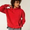 Bluza z kapturem o prostym kroju Bluza z kapturem o prostym kroju
