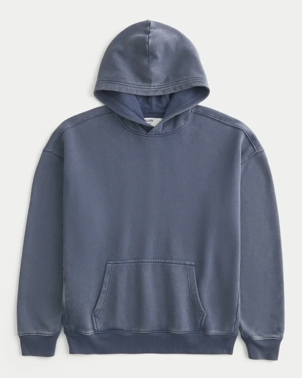 Bluza z kapturem o prostym kroju Bluza z kapturem o prostym kroju