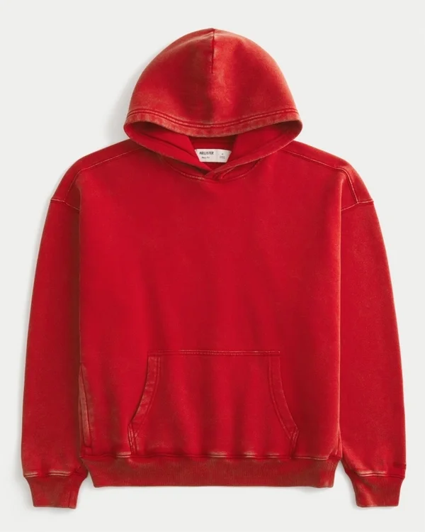 Bluza z kapturem o prostym kroju Bluza z kapturem o prostym kroju