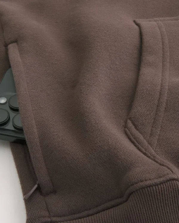 Bluza z kapturem o prostym kroju Bluza z kapturem o prostym kroju