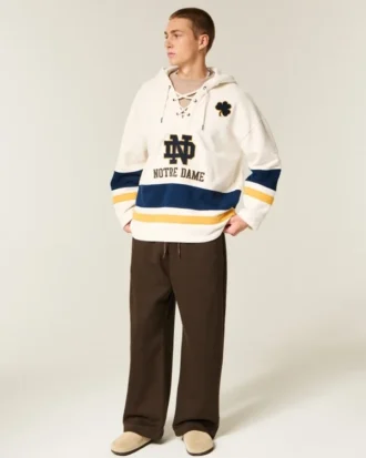 Bluza z kapturem z grafiką Fighting Irish Uniwersytetu Notre Dame Bluza z kapturem z grafiką Fighting Irish Uniwersytetu Notre Dame