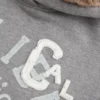 Bluza z kapturem z grafiką i podszewką ze sztucznego futra Bluza z kapturem z grafiką i podszewką ze sztucznego futra