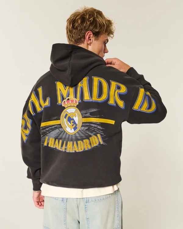 Bluza z kapturem z grafiką Real Madrid CF Bluza z kapturem z grafiką Real Madrid CF