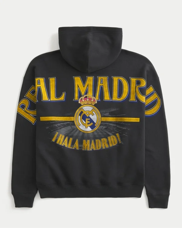 Bluza z kapturem z grafiką Real Madrid CF Bluza z kapturem z grafiką Real Madrid CF