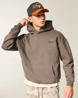 Bluza z kapturem z logo