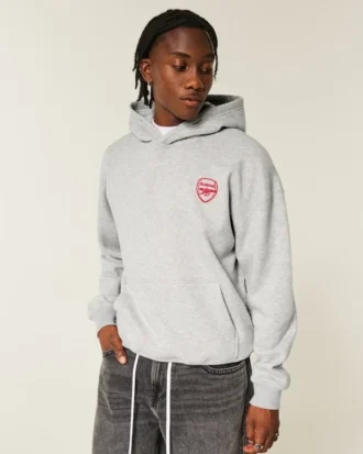 Bluza z kapturem z nadrukiem Arsenal FC