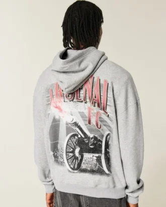 Bluza z kapturem z nadrukiem Arsenal FC