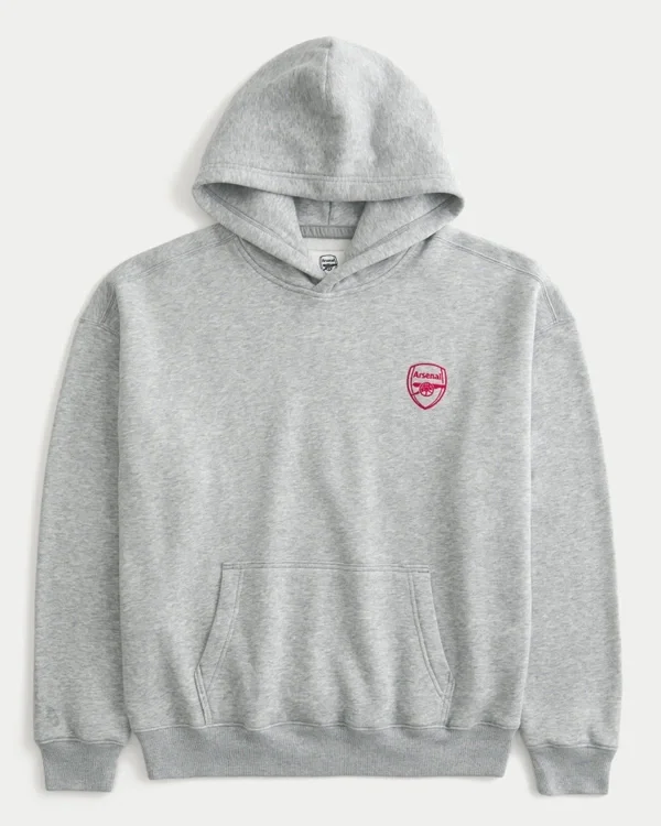 Bluza z kapturem z nadrukiem Arsenal FC Bluza z kapturem z nadrukiem Arsenal FC