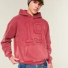 Bluza z kapturem z nadrukiem Box Number Bluza z kapturem z nadrukiem Box Number