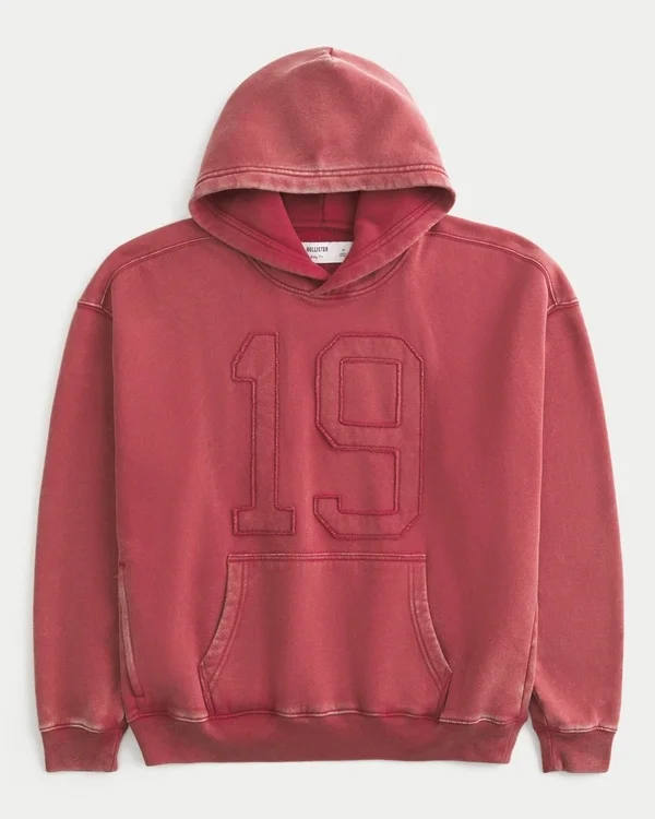 Bluza z kapturem z nadrukiem Box Number Bluza z kapturem z nadrukiem Box Number