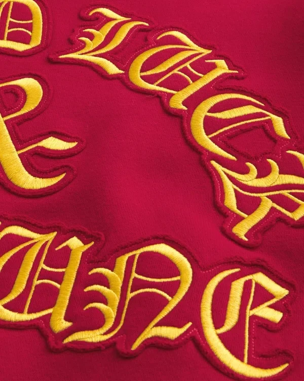 Bluza z kapturem z nadrukiem Boxy Good Luck Bluza z kapturem z nadrukiem Boxy Good Luck