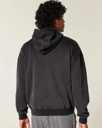Bluza z kapturem z nadrukiem Boxy University of Houston Cougars Bluza z kapturem z nadrukiem Boxy University of Houston Cougars