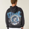 Bluza z kapturem z nadrukiem Boxy University of North Carolina Tar Heels Bluza z kapturem z nadrukiem Boxy University of North Carolina Tar Heels