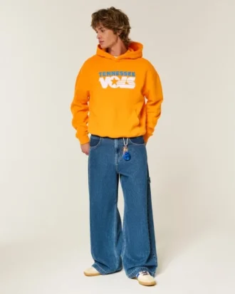 Bluza z kapturem z nadrukiem Boxy University of Tennessee Volunteers Bluza z kapturem z nadrukiem Boxy University of Tennessee Volunteers
