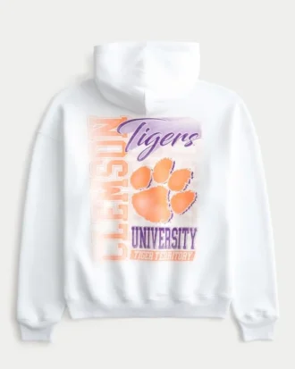 Bluza z kapturem z nadrukiem Clemson University Tigers Bluza z kapturem z nadrukiem Clemson University Tigers
