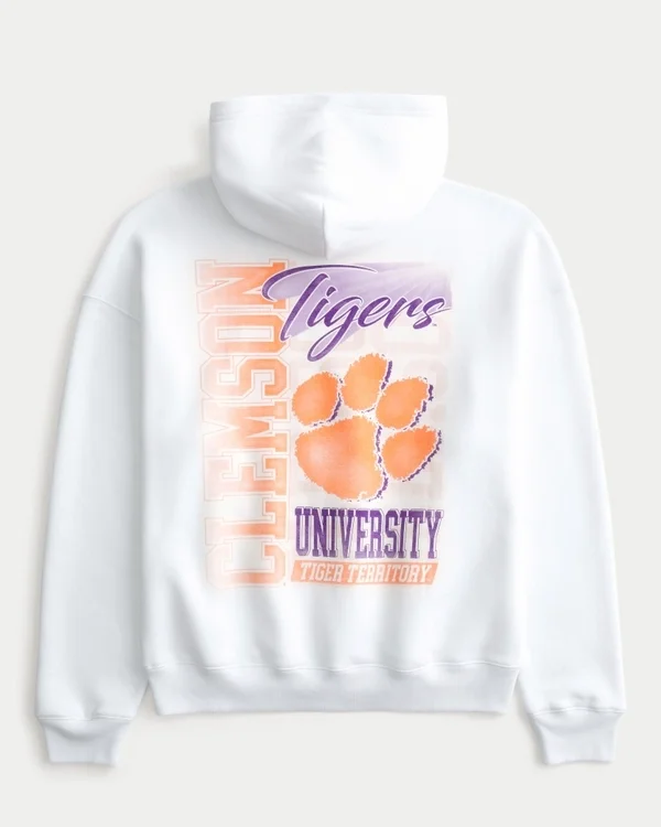 Bluza z kapturem z nadrukiem Clemson University Tigers Bluza z kapturem z nadrukiem Clemson University Tigers