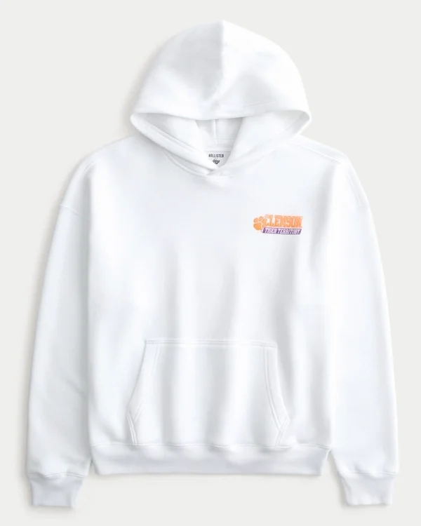 Bluza z kapturem z nadrukiem Clemson University Tigers Bluza z kapturem z nadrukiem Clemson University Tigers