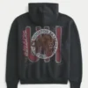 Bluza z kapturem z nadrukiem koszykarskim Boxy University of Houston Cougars Bluza z kapturem z nadrukiem koszykarskim Boxy University of Houston Cougars