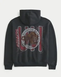 Bluza z kapturem z nadrukiem koszykarskim Boxy University of Houston Cougars