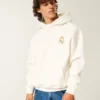 Bluza z kapturem z nadrukiem Real Madrid CF Bluza z kapturem z nadrukiem Real Madrid CF