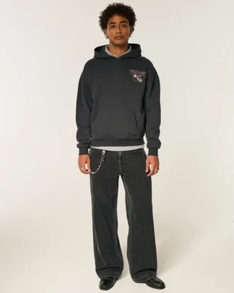 Bluza z kapturem z nadrukiem Texas A&M University Aggies